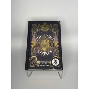 Midnight Strikes Zeba Shahnaz OwlCrate Exclusive Signed Edition Gilded Hardcover